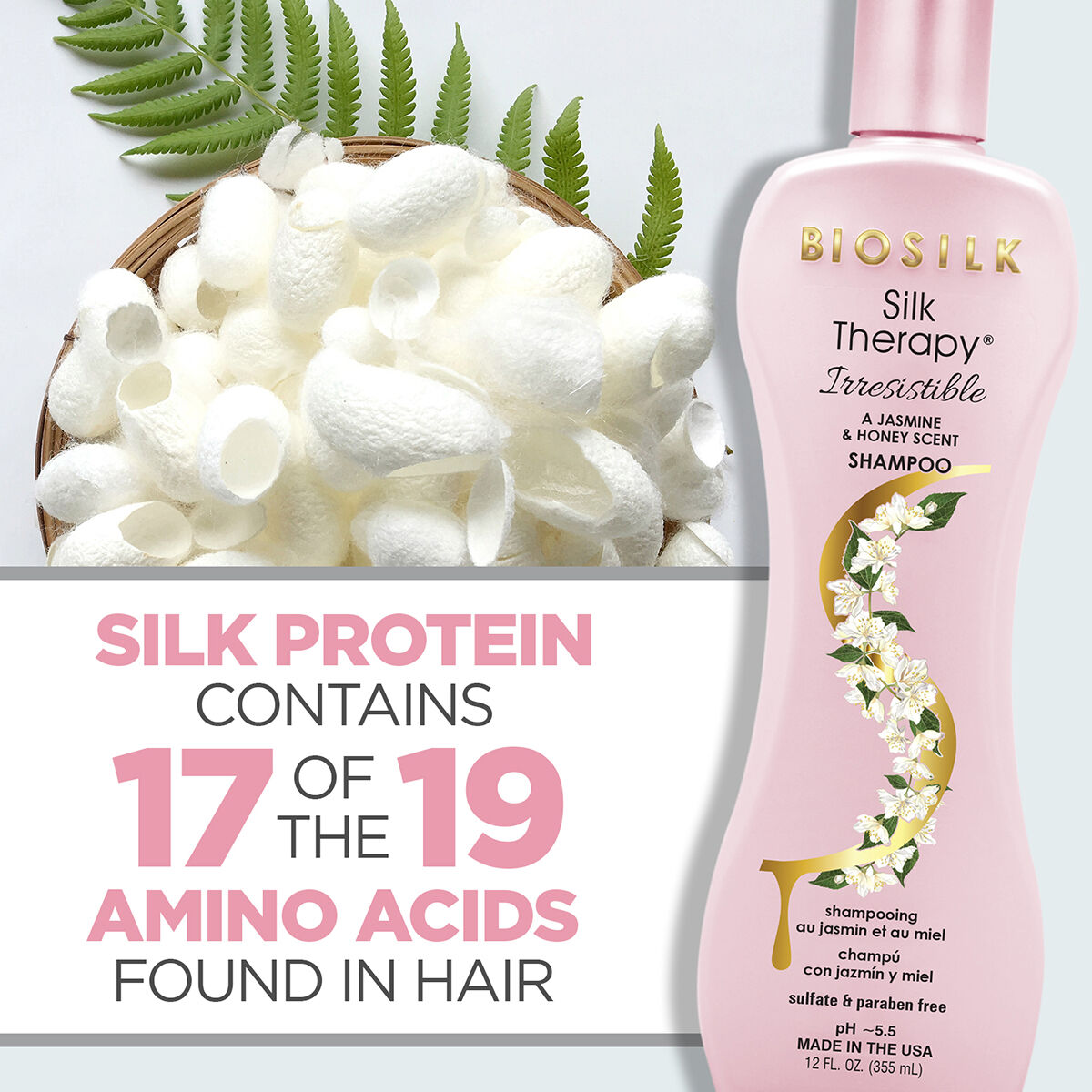 CHI BioSilk Irresistible Shampoo 12 oz | CHI Haircare